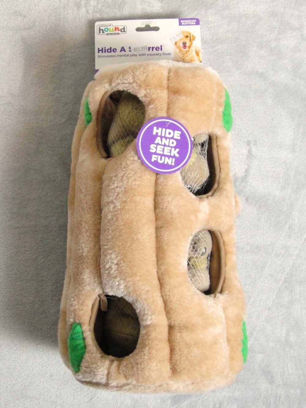 Outward Hound Hide A Squirrel Dog Toy - New with Tags - X-Large